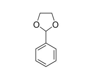 2-Phenyl-1,3-dioxolane (CAS 936-51-6) - chemical structure image