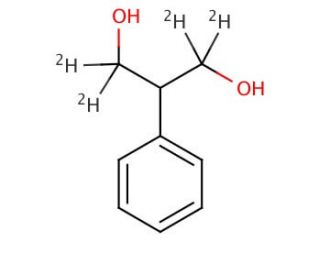 2-Phenyl-1,3-propanediol-d4 (CAS 98704-00-8) - chemical structure image