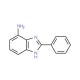 2-Phenyl-1H-benzoimidazol-4-ylamine - chemical structure image