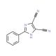 2-Phenyl-1H-imidazole-4,5-dicarbonitrile (CAS 50847-06-8) - chemical structure image