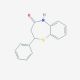 2-phenyl-2,3-dihydro-1,5-benzothiazepin-4(5H)-one - chemical structure image