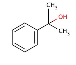 2-Phenyl-2-propanol (CAS 617-94-7) - chemical structure image