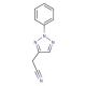 (2-phenyl-2H-1,2,3-triazol-4-yl)acetonitrile - chemical structure image