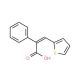 2-Phenyl-3-(2-thienyl)acrylic acid (CAS 10569-35-4) - chemical structure image