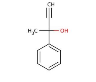 2-Phenyl-3-butyn-2-ol (CAS 127-66-2) - chemical structure image