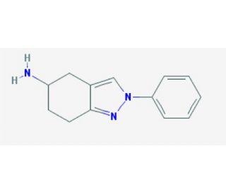 2-phenyl-4,5,6,7-tetrahydro-2H-indazol-5-amine - chemical structure image