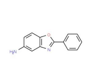 2-Phenyl-benzooxazol-5-ylamine (CAS 41373-37-9) - chemical structure image