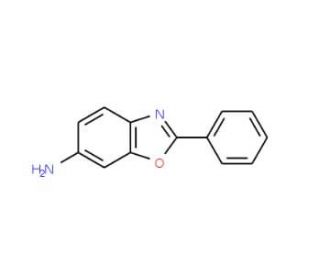 2-Phenyl-benzooxazol-6-ylamine (CAS 53421-88-8) - chemical structure image