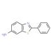 2-Phenyl-benzothiazol-6-ylamine (CAS 6392-97-8) - chemical structure image
