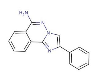 2-Phenyl-imidazo[2,1-a]phthalazin-6-ylamine - chemical structure image