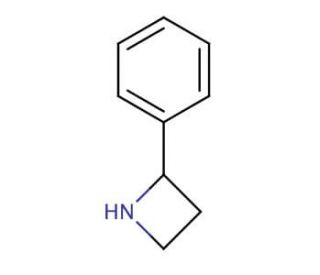 2-phenylazetidine (CAS 22610-18-0) - chemical structure image