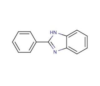 2-Phenylbenzimidazole (CAS 716-79-0) - chemical structure image