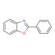2-Phenylbenzoxazole (CAS 833-50-1) - chemical structure image