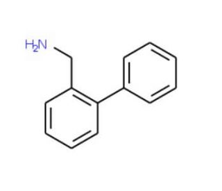 2-Phenylbenzylamine (CAS 1924-77-2) - chemical structure image