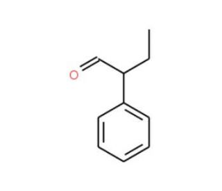 2-Phenylbutyraldehyde (CAS 2439-43-2) - chemical structure image