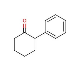 2-Phenylcyclohexanone (CAS 1444-65-1) - chemical structure image