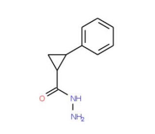 2-Phenylcyclopropanecarbohydrazide - chemical structure image