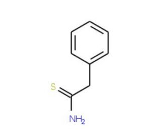 2-phenylethanethioamide (CAS 645-54-5) - chemical structure image