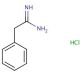 2-phenylethanimidamide hydrochloride (CAS 2498-46-6) - chemical structure image