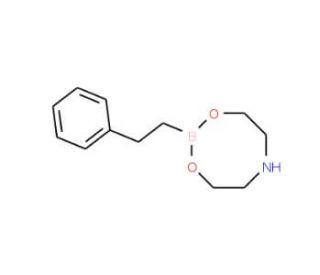 2-Phenylethyl-1-boronic acid diethanolamine ester (CAS 4848-04-8) - chemical structure image