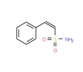 2-phenylethylenesulfonamide (CAS 64984-09-4) - chemical structure image