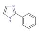 2-Phenylimidazole (CAS 670-96-2) - chemical structure image