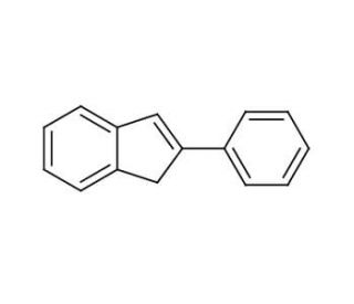 2-Phenylindene (CAS 4505-48-0) - chemical structure image