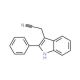 2-Phenylindole-3-acetonitrile (CAS 27005-52-3) - chemical structure image