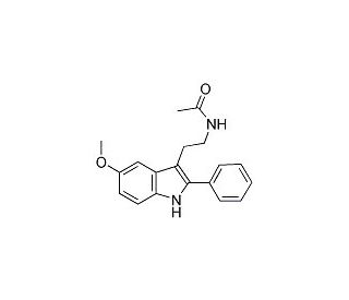 2-Phenylmelatonin (CAS 151889-03-1) - chemical structure image