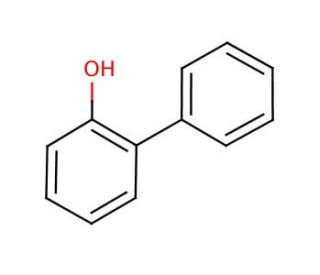 2-Phenylphenol (CAS 90-43-7) - chemical structure image