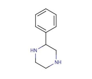 2-Phenylpiperazine (CAS 5271-26-1) - chemical structure image