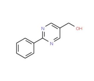 (2-Phenylpyrimidin-5-yl)methanol (CAS 886531-62-0) - chemical structure image