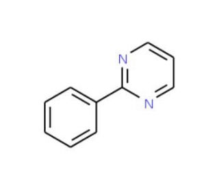 2-Phenylpyrimidine (CAS 7431-45-0) - chemical structure image