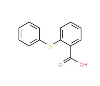 2-Phenylsulfanylbenzoic acid (CAS 1527-12-4) - chemical structure image