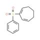 2-(Phenylsulfonyl)-1,3-cycloheptadiene (CAS 118160-44-4) - chemical structure image