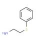 2-(phenylthio)ethanamine (CAS 2014-75-7) - chemical structure image