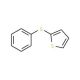 2-(Phenylthio)thiophene (CAS 16718-12-0) - chemical structure image