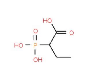 2-Phosphonobutyric acid (CAS 4378-40-9) - chemical structure image