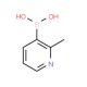 2-Picoline-3-boronic acid (CAS 899436-71-6) - chemical structure image