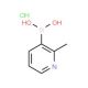 2-Picoline-3-boronic acid hydrochloride (CAS 1072952-34-1) - chemical structure image