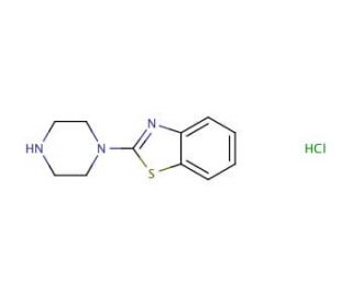 2-piperazin-1-yl-1,3-benzothiazole hydrochloride - chemical structure image