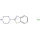 2-piperazin-1-yl-1,3-benzothiazole hydrochloride - chemical structure image