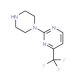 2-(Piperazin-1-yl)-4-(trifluoromethyl)pyrimidine (CAS 179756-91-3) - chemical structure image