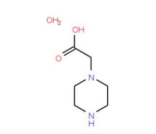 2-(Piperazin-1-yl)acetic acid (CAS 37478-58-3) - chemical structure image