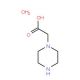 2-(Piperazin-1-yl)acetic acid (CAS 37478-58-3) - chemical structure image