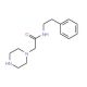 2-(Piperazin-1-yl)acetic acid -N(2-Phenylethyl)-amide (CAS 685892-09-5) - chemical structure image