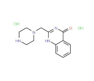 2-Piperazin-1-ylmethyl-3H-quinazolin-4-onedihydrochloride - chemical structure image