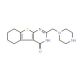 2-(piperazin-1-ylmethyl)-5,6,7,8-tetrahydro[1]benzothieno[2,3-d]pyrimidin-4(3H)-one - chemical structure image