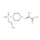 2-(Piperazin-1-ylsulfonyl)ethanamine oxalate - chemical structure image