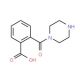 2-(Piperazine-1-carbonyl)-benzoic acid (CAS 37618-28-3) - chemical structure image